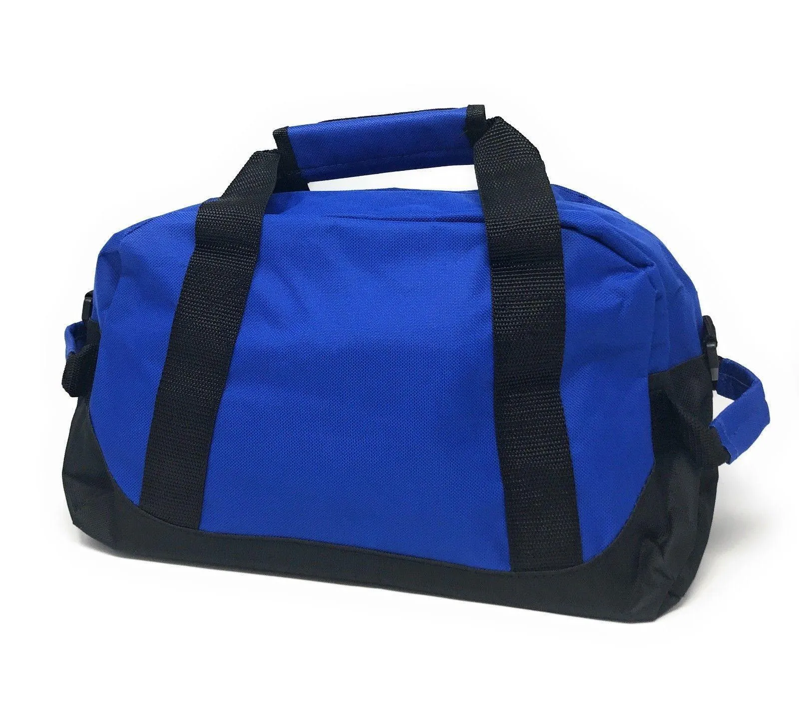 1 Dozen Sports 14 inch Duffle Duffel Bags School Travel Gym Luggage Carry-On Wholesale Bulk