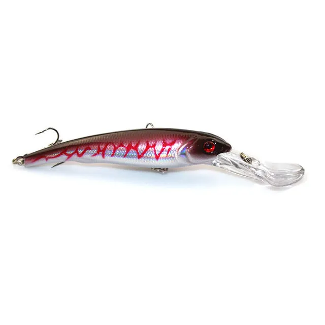 16.5cm 29g Minnow Fishing Lures  Japan Deep swim Saltwater Hard Bait Artificial Wobbler Fish Swim Bait Diving 3D Eyes YE-255