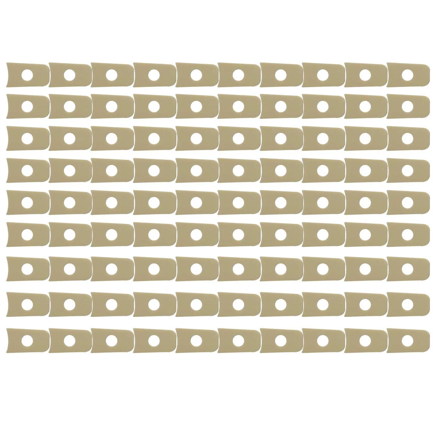 90 Pieces Callus Cushions Waterproof Corn Pads Toe Pads Soft Sticky Men and Women' s Toe Protectors for Feet, Toes, Heel (Beige, U Shape) Beige