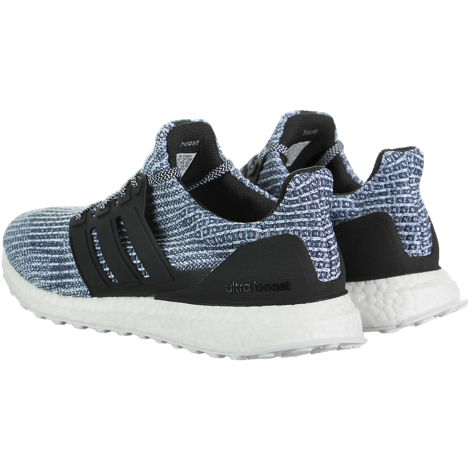 Adidas Men's Ultra Boost 4.0 Parley Shoes - White Carbon Blue