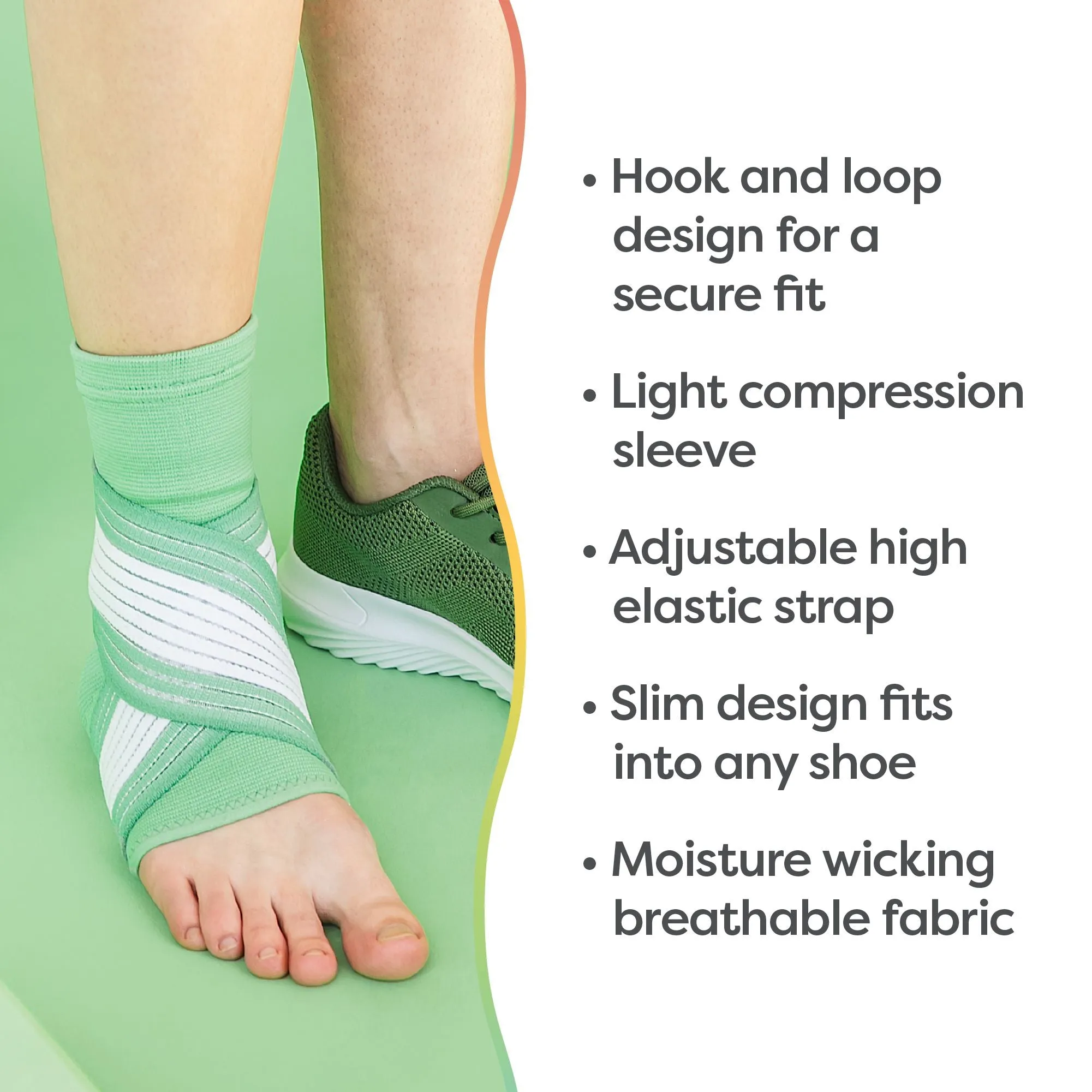 Adjustable Ankle Support Brace