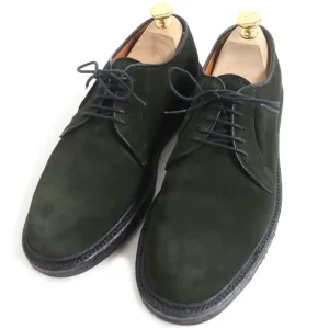 Alden N4406 Suede Leather Shoes Dark Green 7.5