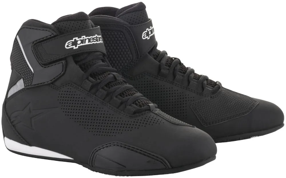 Alpinestars Men’s Sektor Vented Black Riding Shoes