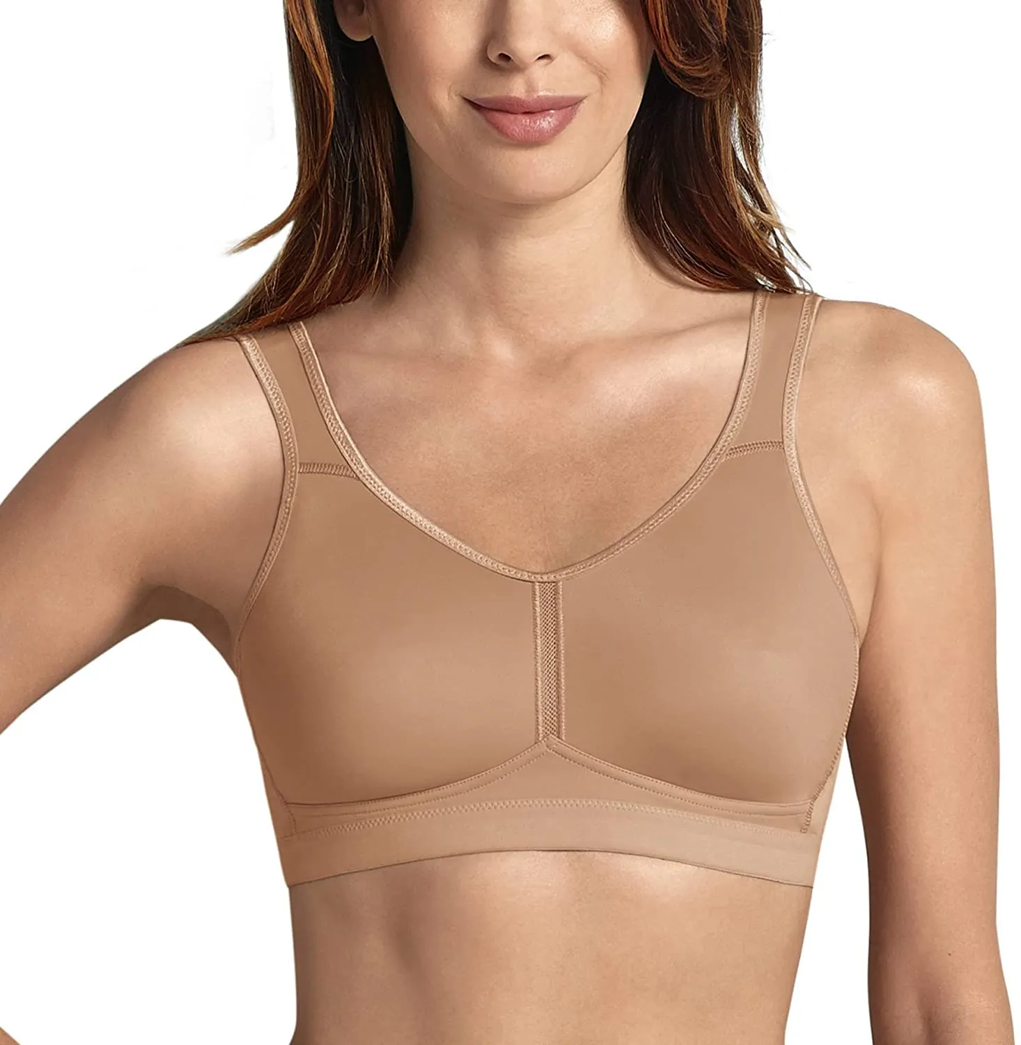 Anita Vivana Active Wire Free Sports Bra Skin | Anita Mastectomy Sports Bra