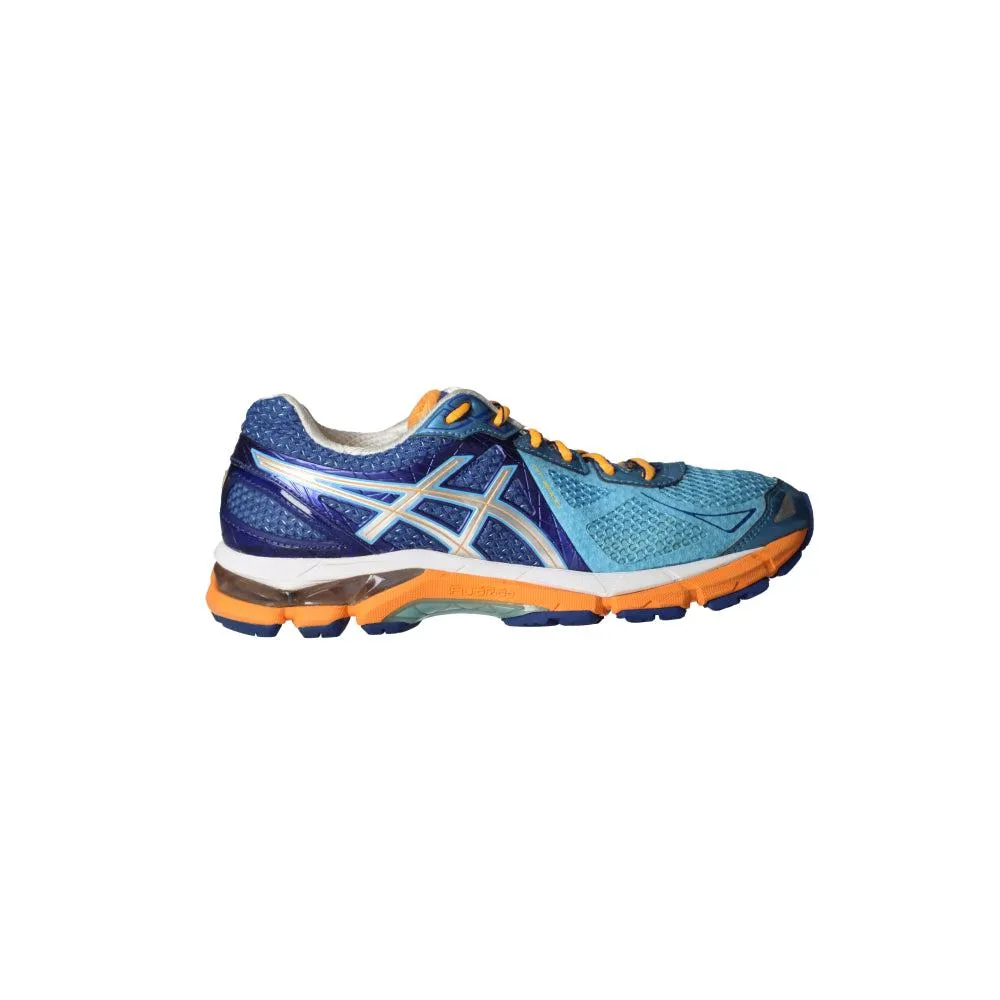 Asics Gel Gt2 V3 Running Sport Shoes Fabric Blue Colour For Women