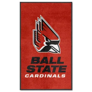 Ball State 3X5 High-Traffic Mat with Durable Rubber Backing - Portrait Orientation