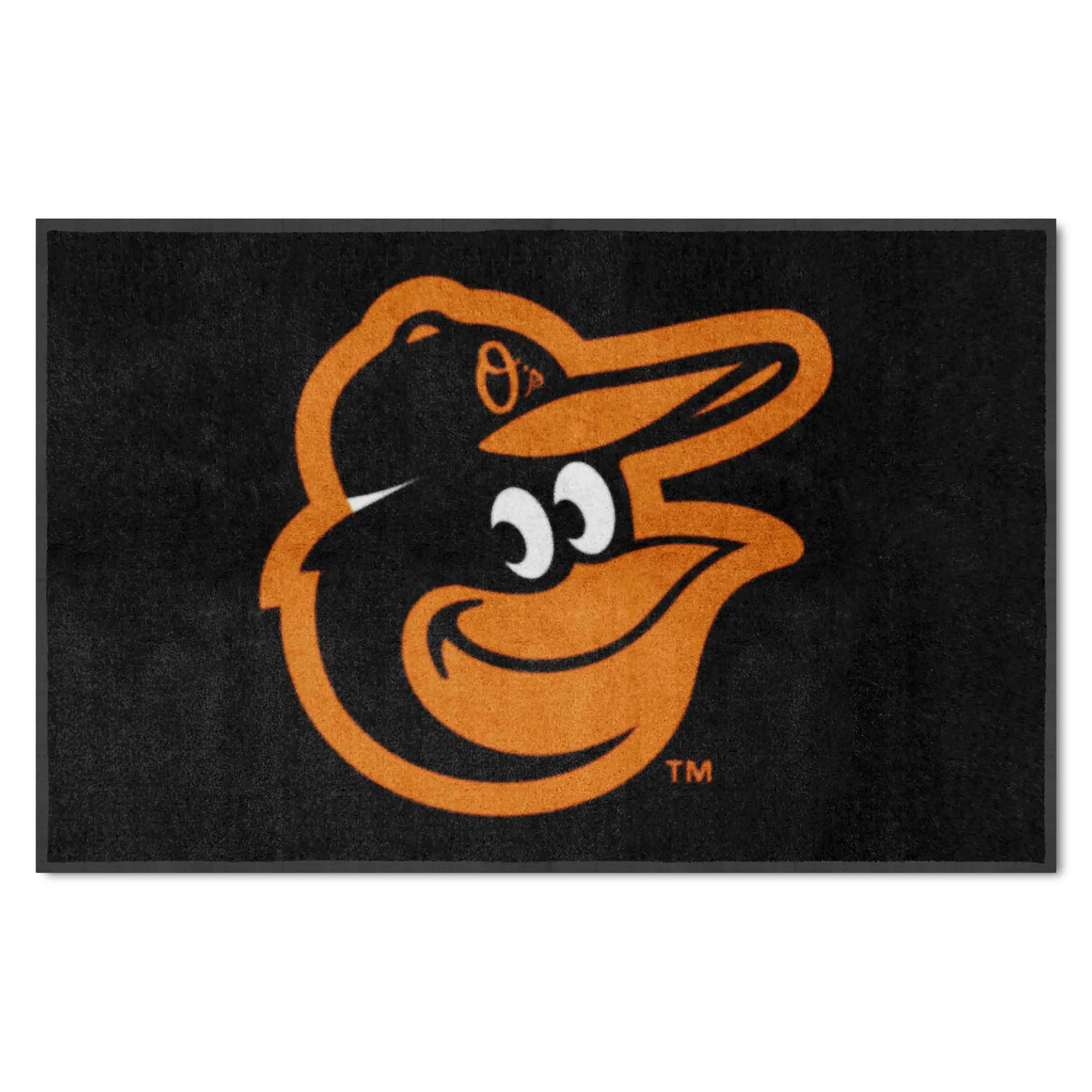 Baltimore Orioles 4X6 High-Traffic Mat with Durable Rubber Backing - Landscape Orientation