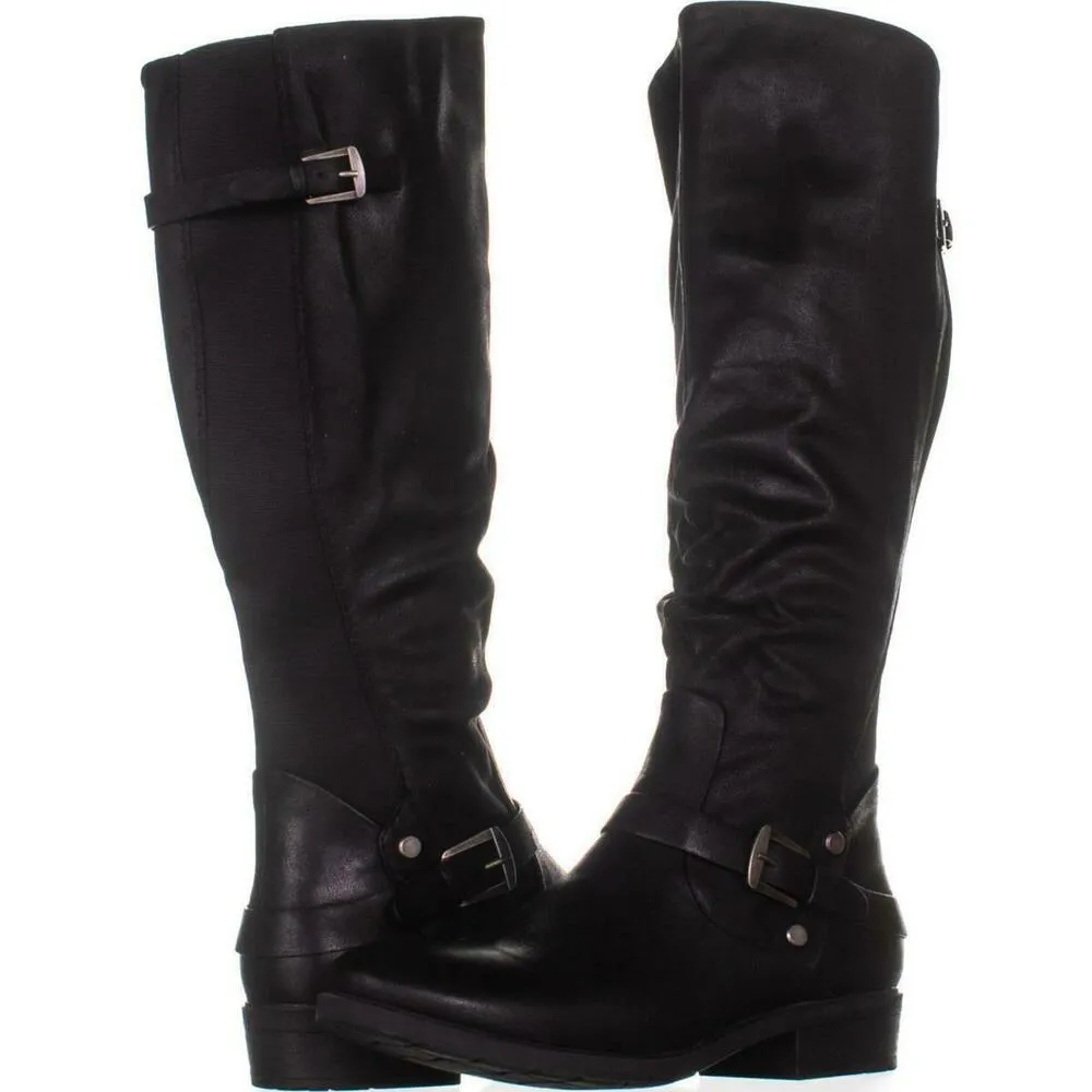 Bare Traps Womens Yanessa Almond Toe Knee High Boots Size 5m Wc Pair of Shoes