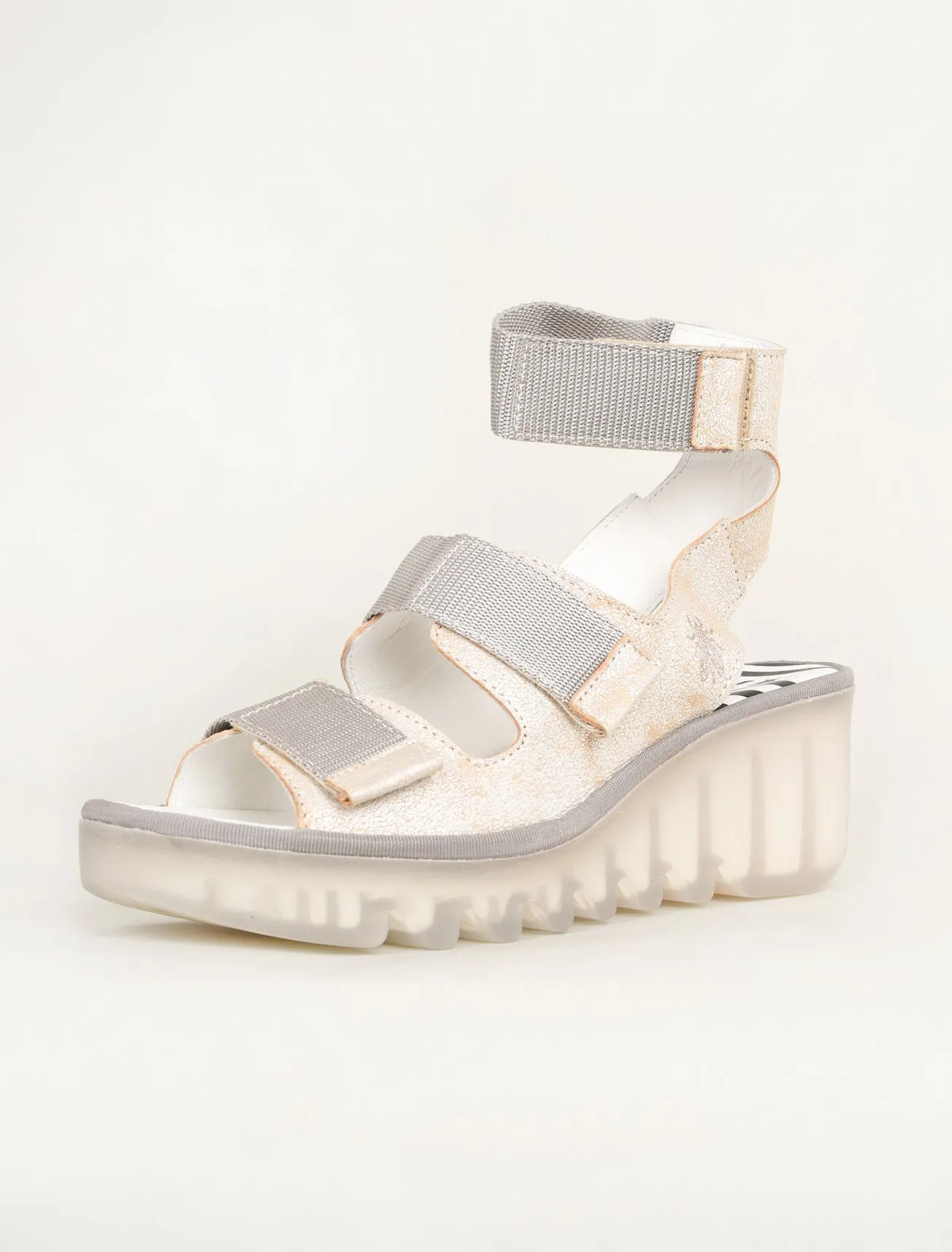 Bech Wedge Sandal, Pearl