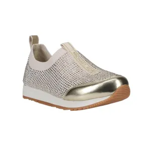 Big Girls Allie Sock Crystal Slip-On Sneakers