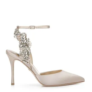 Blanca - Nude Closed Toe Bridal Heel