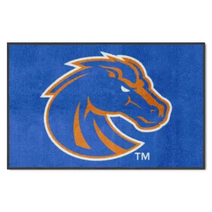 Boise State 4X6 High-Traffic Mat with Durable Rubber Backing - Landscape Orientation