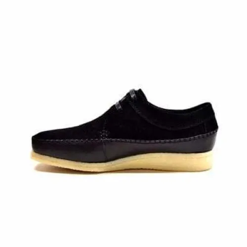 British Walkers Weaver Somerset Men's Black Suede