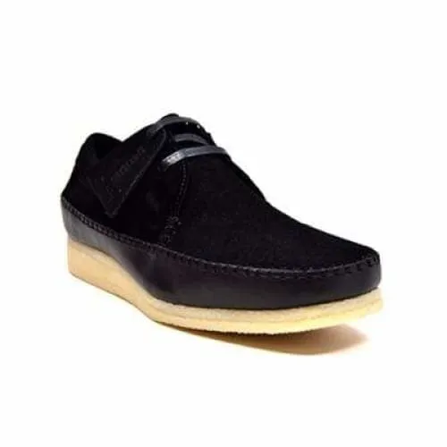 British Walkers Weaver Somerset Men's Black Suede