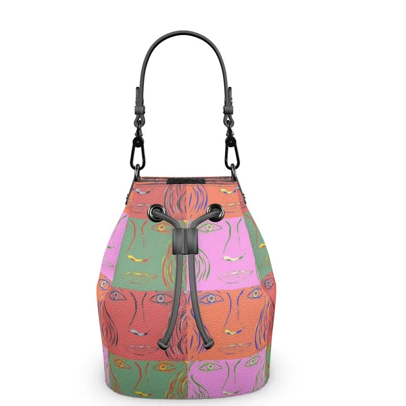 Bucket Bag - "Woman Goes Pop!"