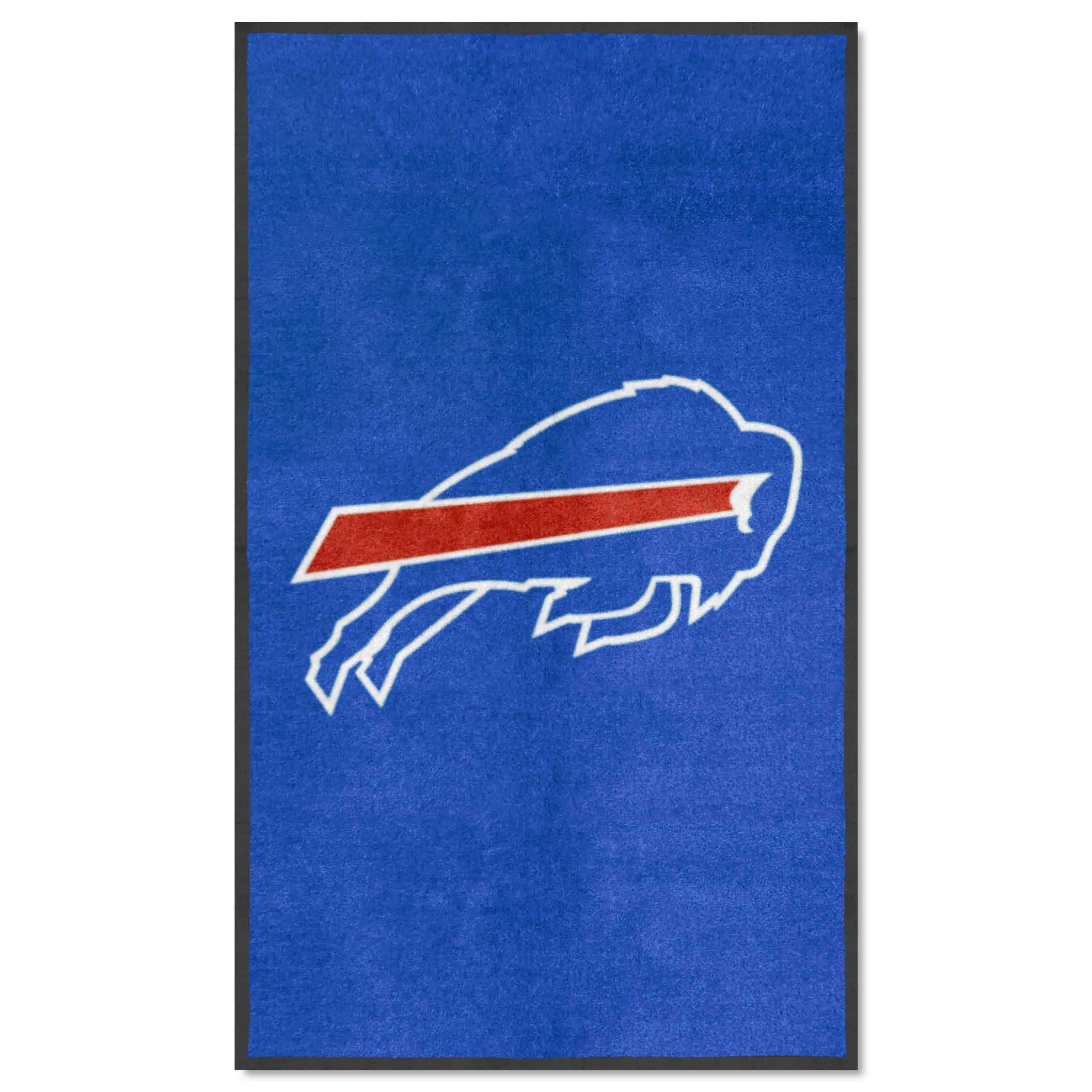 Buffalo Bills 3X5 High-Traffic Mat with Durable Rubber Backing - Portrait Orientation