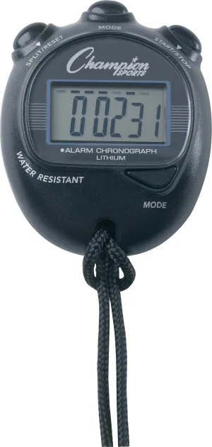 Champion Sports Big Digital Display Stopwatch