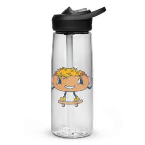 Cheese Coney Sports water bottle