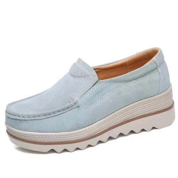 Comfy Slip-On Platform Shoes