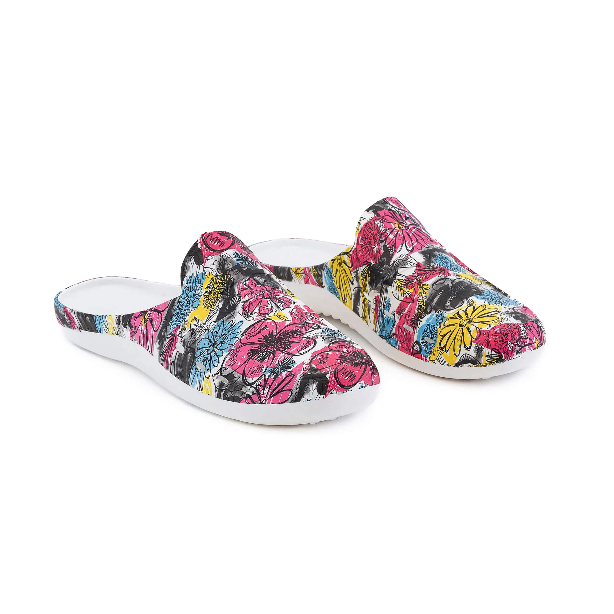 Dandy Flower Print Slip On