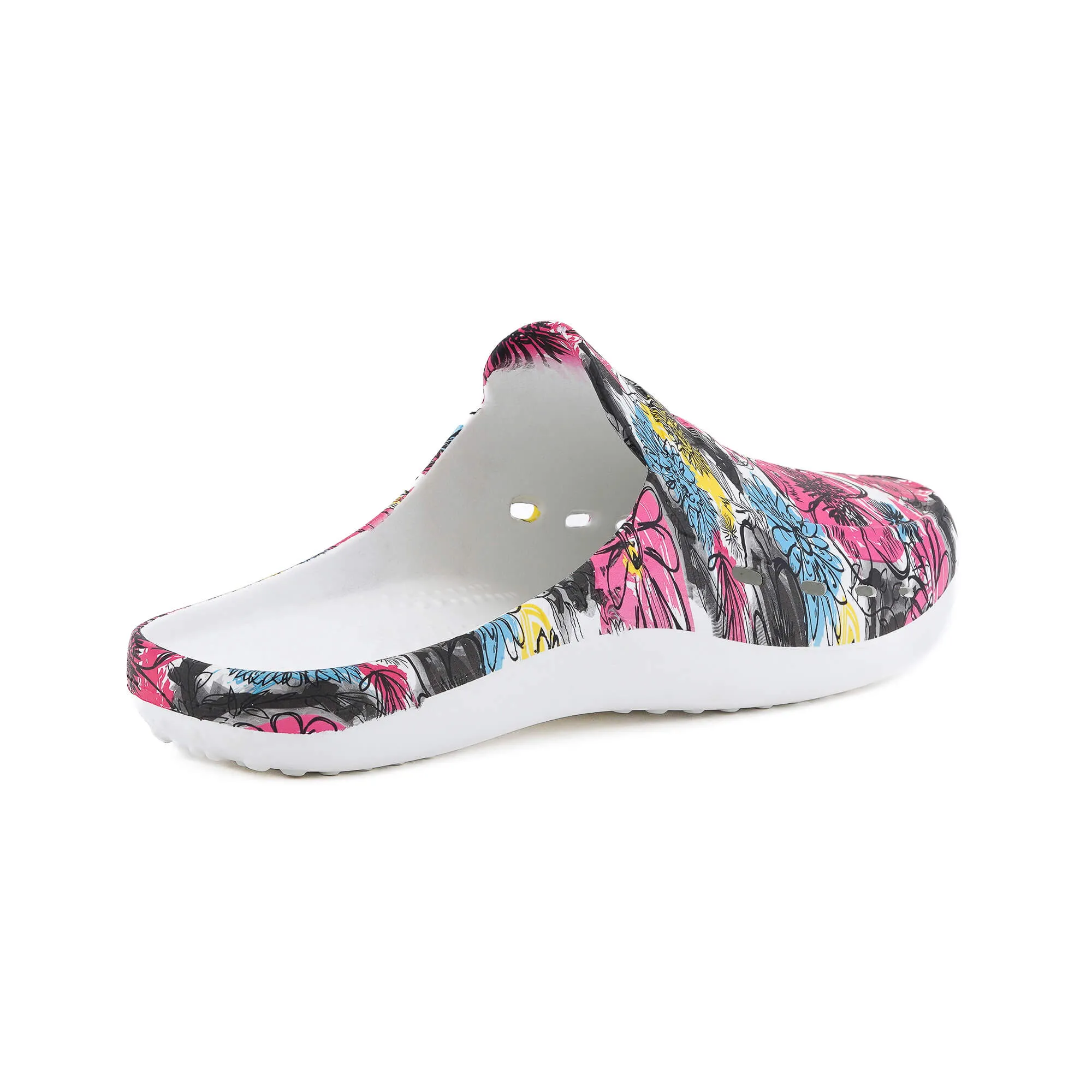 Dandy Flower Print Slip On