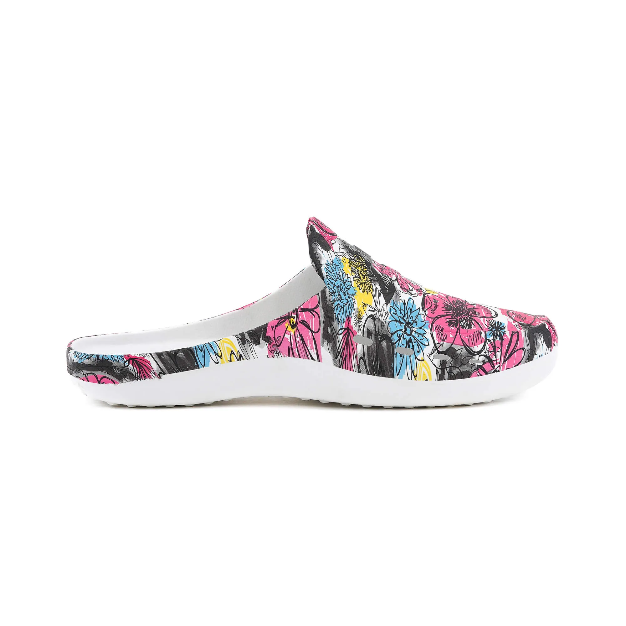 Dandy Flower Print Slip On