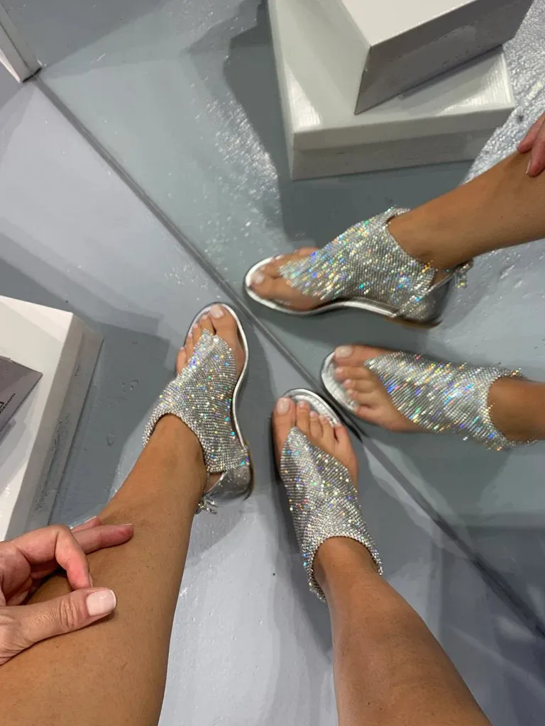 Diamond Sparkle Sandals