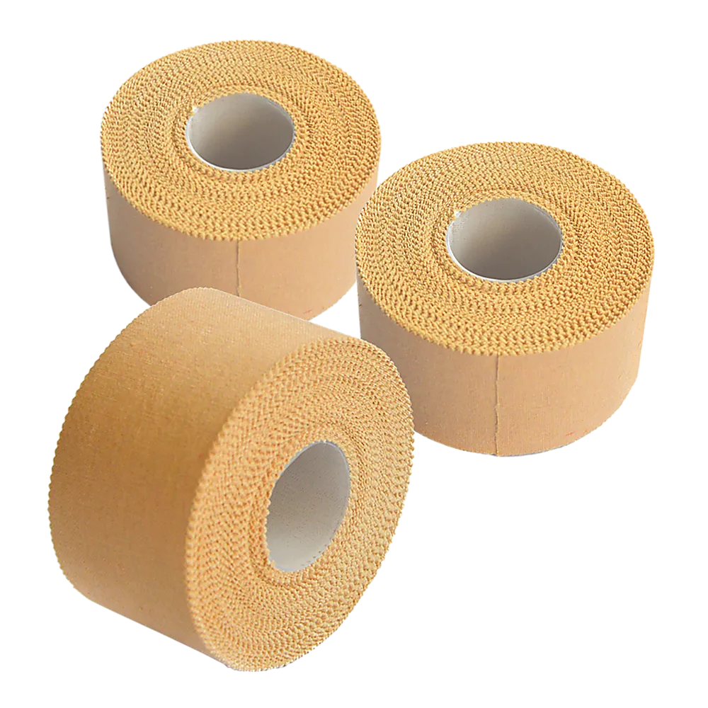 Durable Rayon Rigid Sports Strapping Tape - 3 Rolls