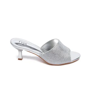 Embellished Peep-Toe Heel HL 102