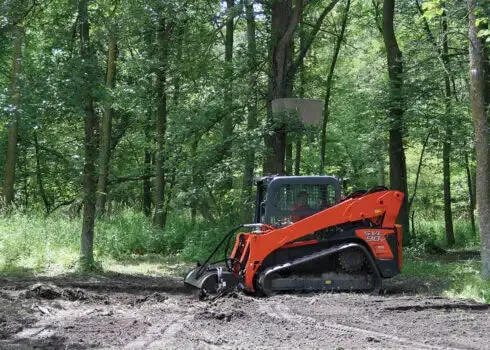 Erskine Rotary Tiller | 66" & 78" Width | Bi-Directional Tine Rotation | For Skid Steer