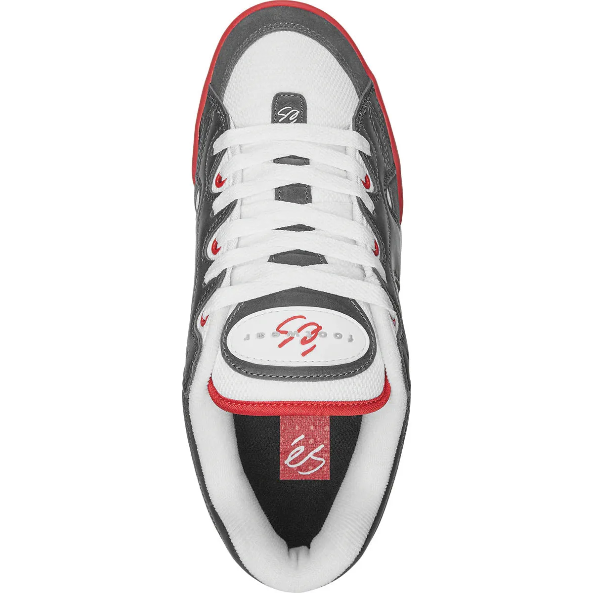 Es - One Nine 7 Shoes Grey/White/Red