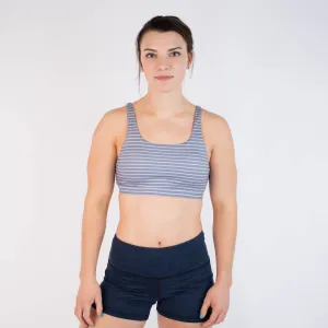 FLEO Celine Sports Bra - Grey Stripe