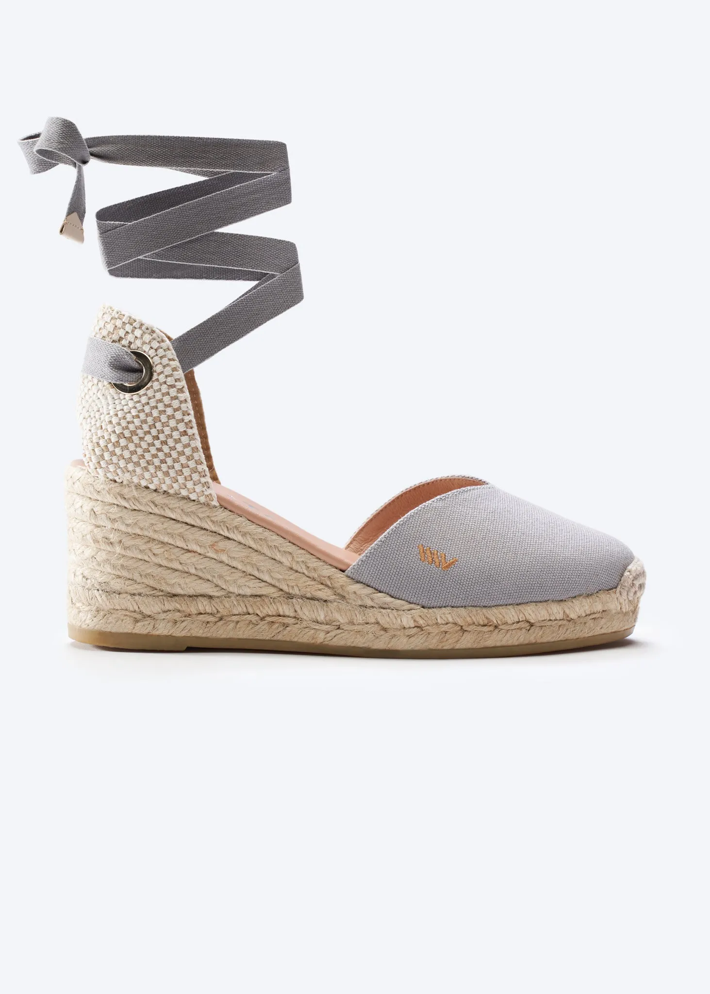 Gava Canvas Espadrille Wedges