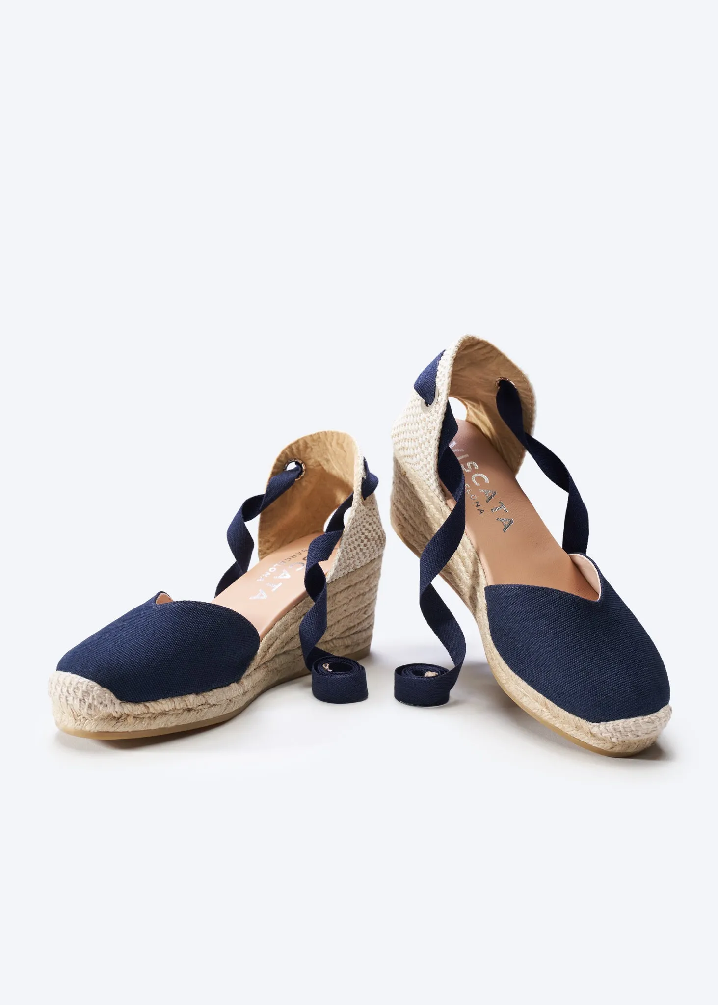 Gava Canvas Espadrille Wedges