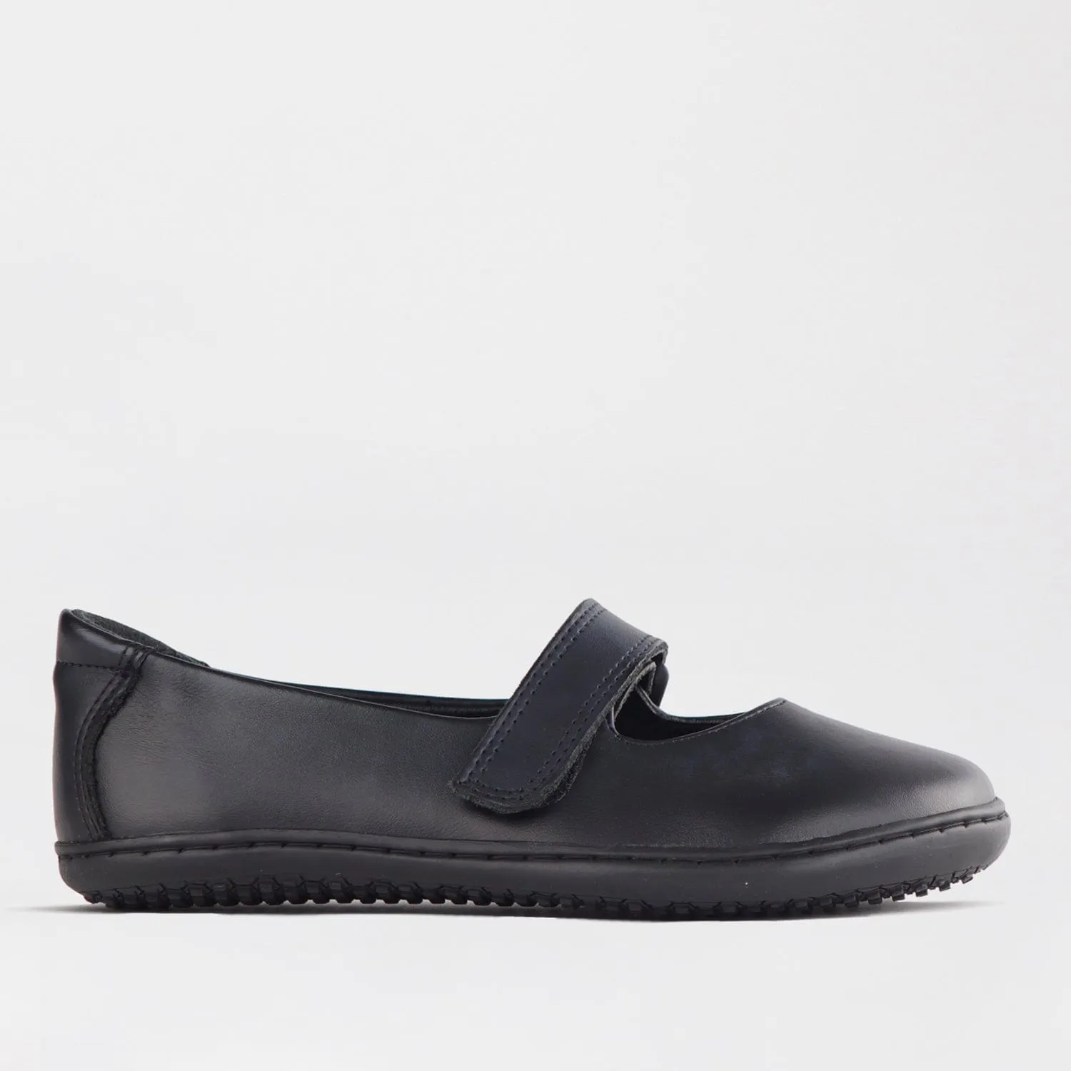 Girls Low-Bar School Shoe in Black Sizes 36-43 - 6612