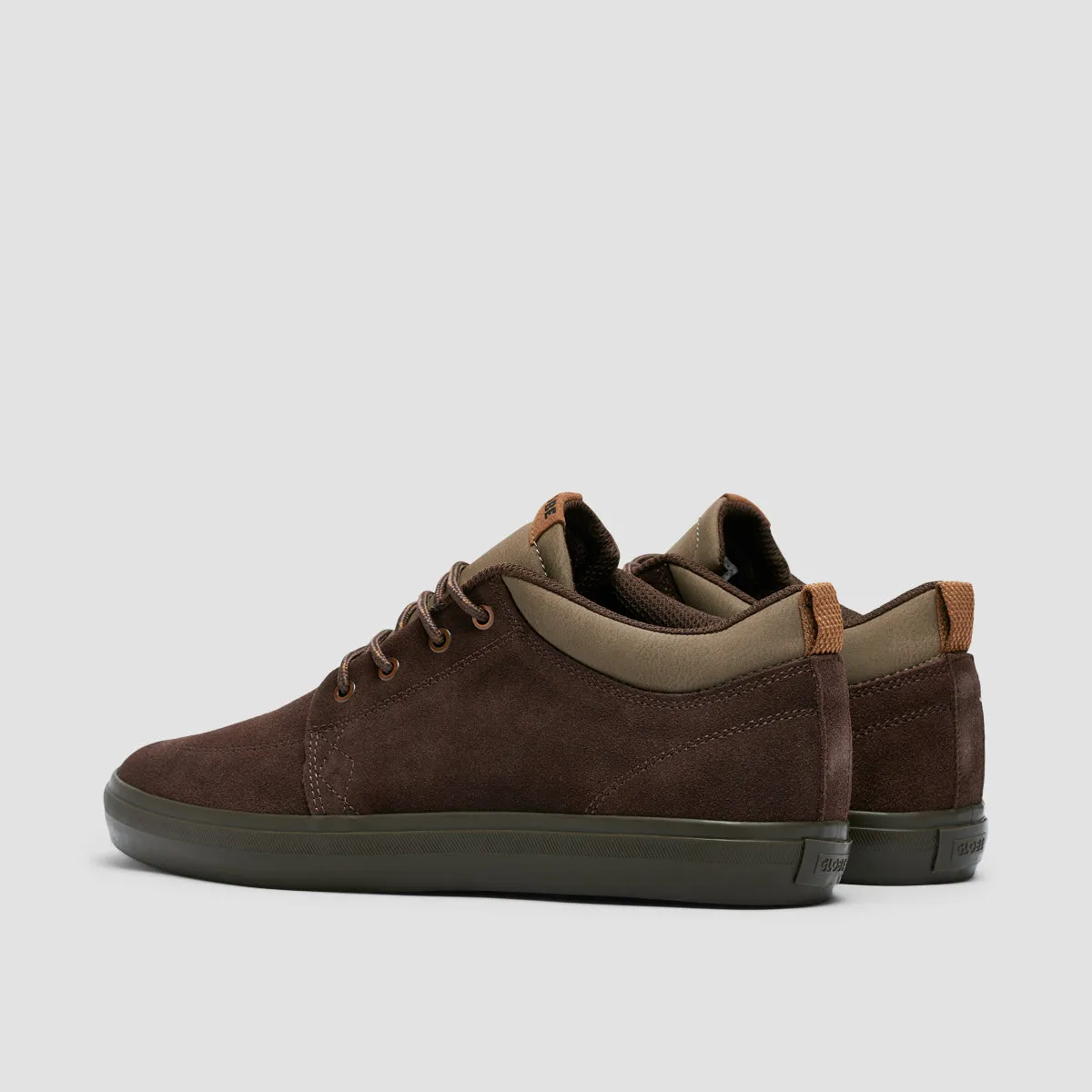 Globe GS Chukka Mid Top Shoes - Dark Oak/Dark Gum