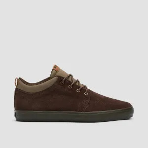 Globe GS Chukka Mid Top Shoes - Dark Oak/Dark Gum