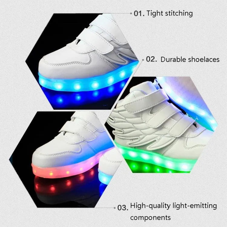 Glow-in-the-Dark Luminous LED Shoes for Kids - Series 1