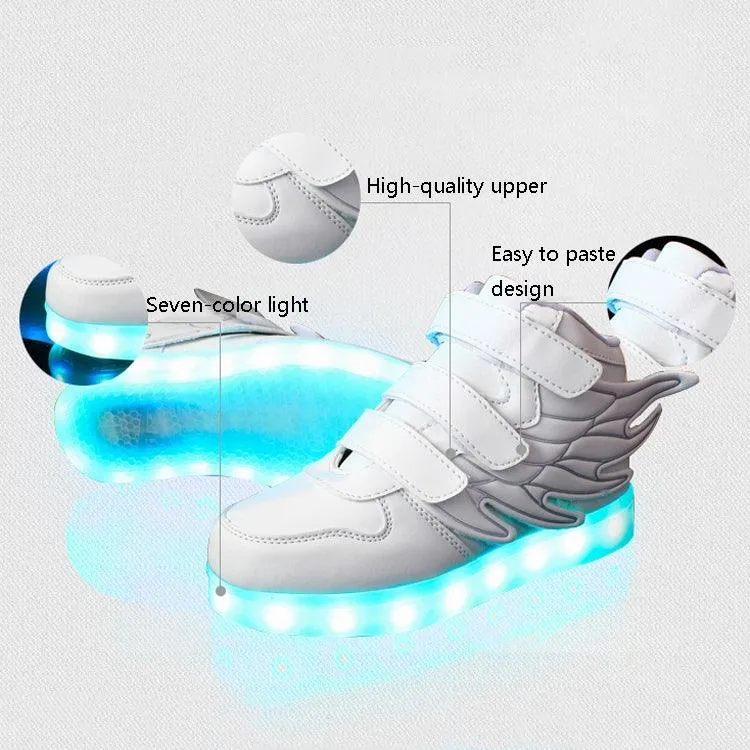 Glow-in-the-Dark Luminous LED Shoes for Kids - Series 1