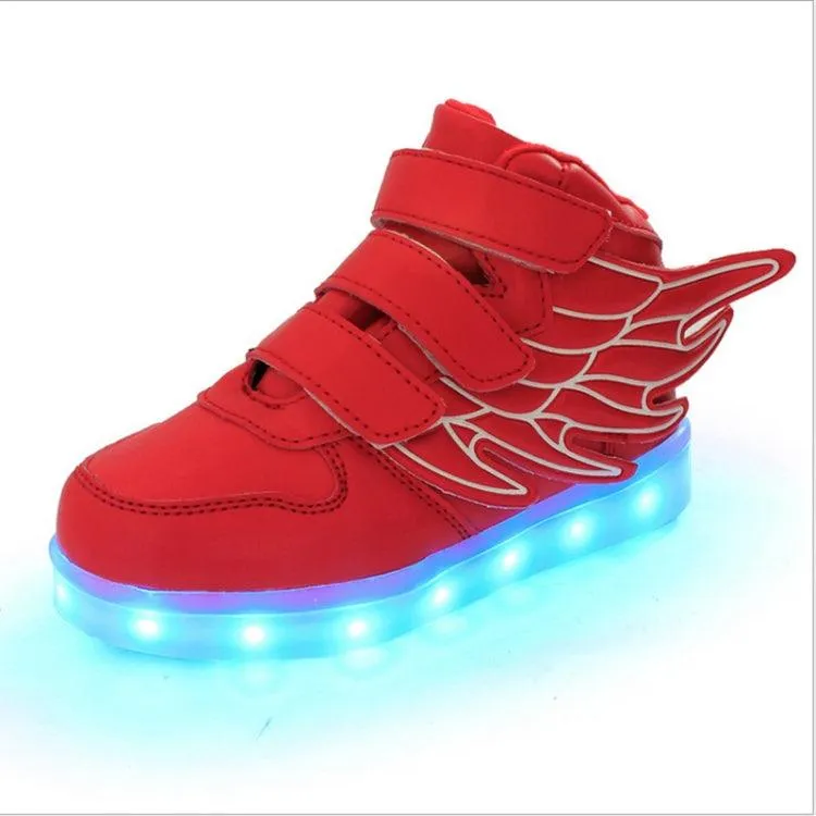 Glow-in-the-Dark Luminous LED Shoes for Kids - Series 1