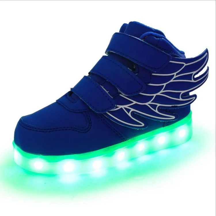 Glow-in-the-Dark Luminous LED Shoes for Kids - Series 1