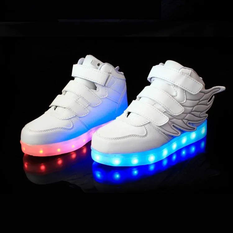 Glow-in-the-Dark Luminous LED Shoes for Kids - Series 1