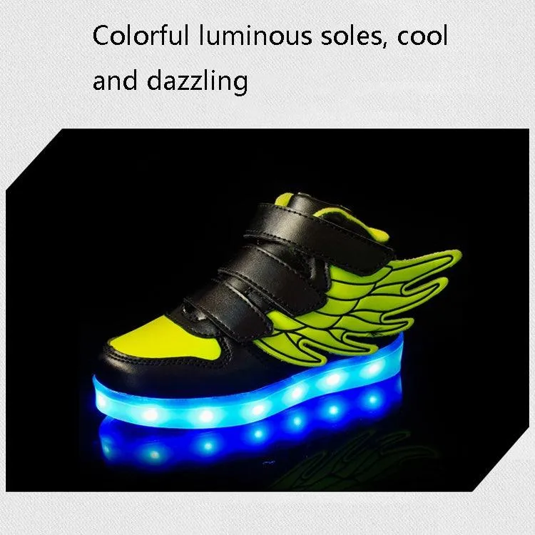 Glow-in-the-Dark Luminous LED Shoes for Kids - Series 1