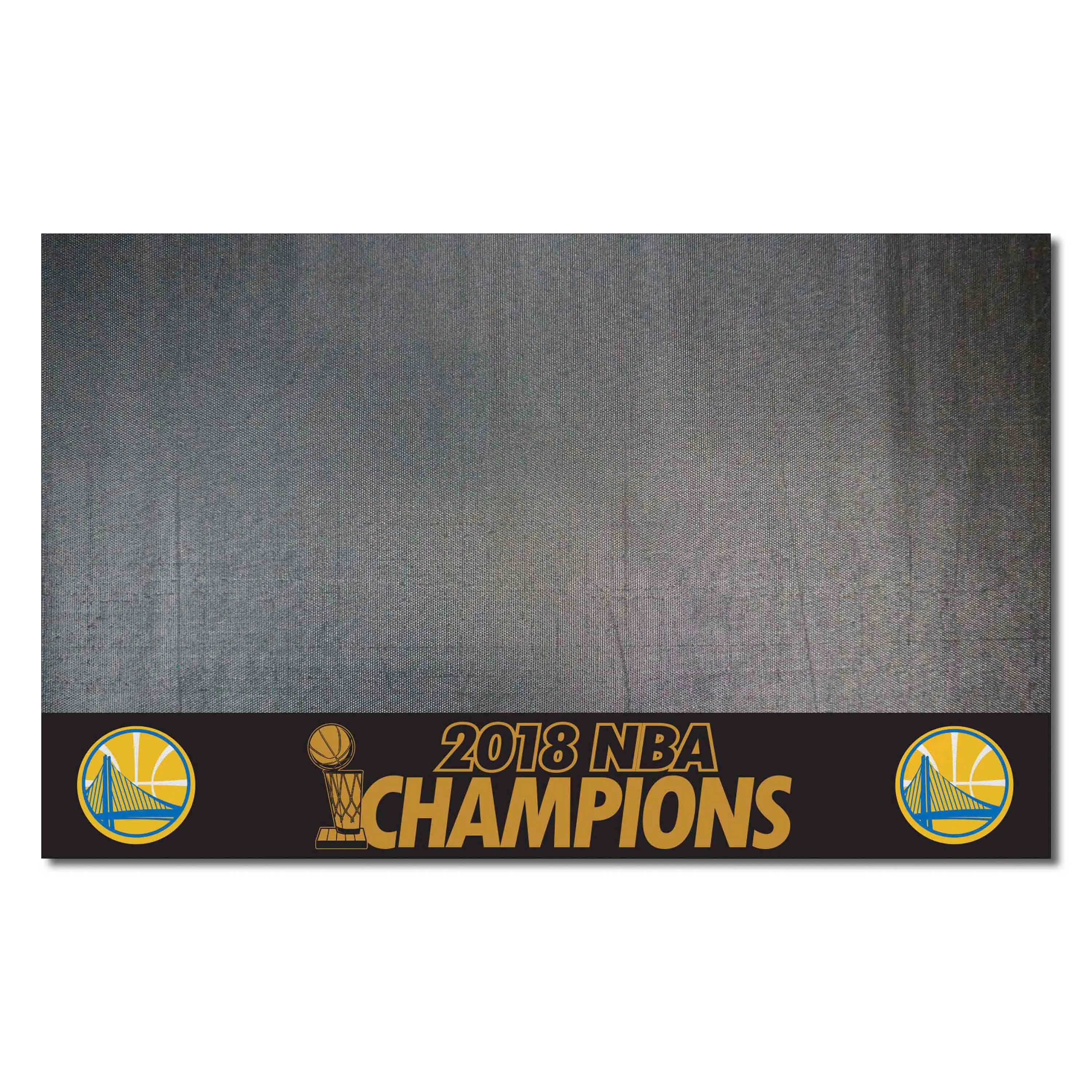 Golden State Warriors 2018 NBA Champions Vinyl Grill Mat - 26in. x 42in.