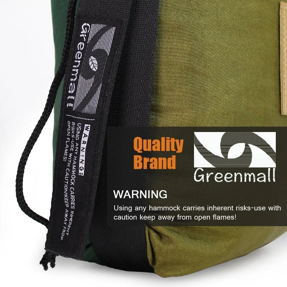 Greenmall Parachute Nylon Double Camping Hammock