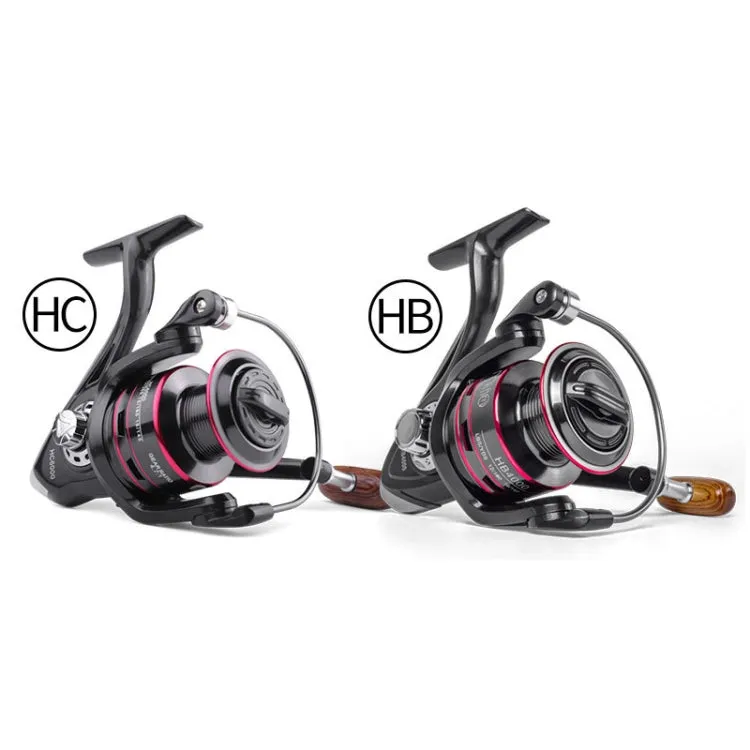 HB500  Fishing Reel Metal Spool Spinning Reel Durable Enhance Wheels For Saltwater or Freshwater