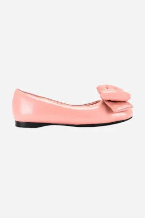 Jeffrey Campbell Bow-Out Bow Flats in Pink