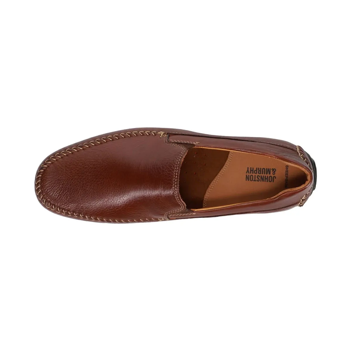 JOHNSTON & MURPHY CORT WHIPSTITCH VENETIAN MAHOGANY - MENS