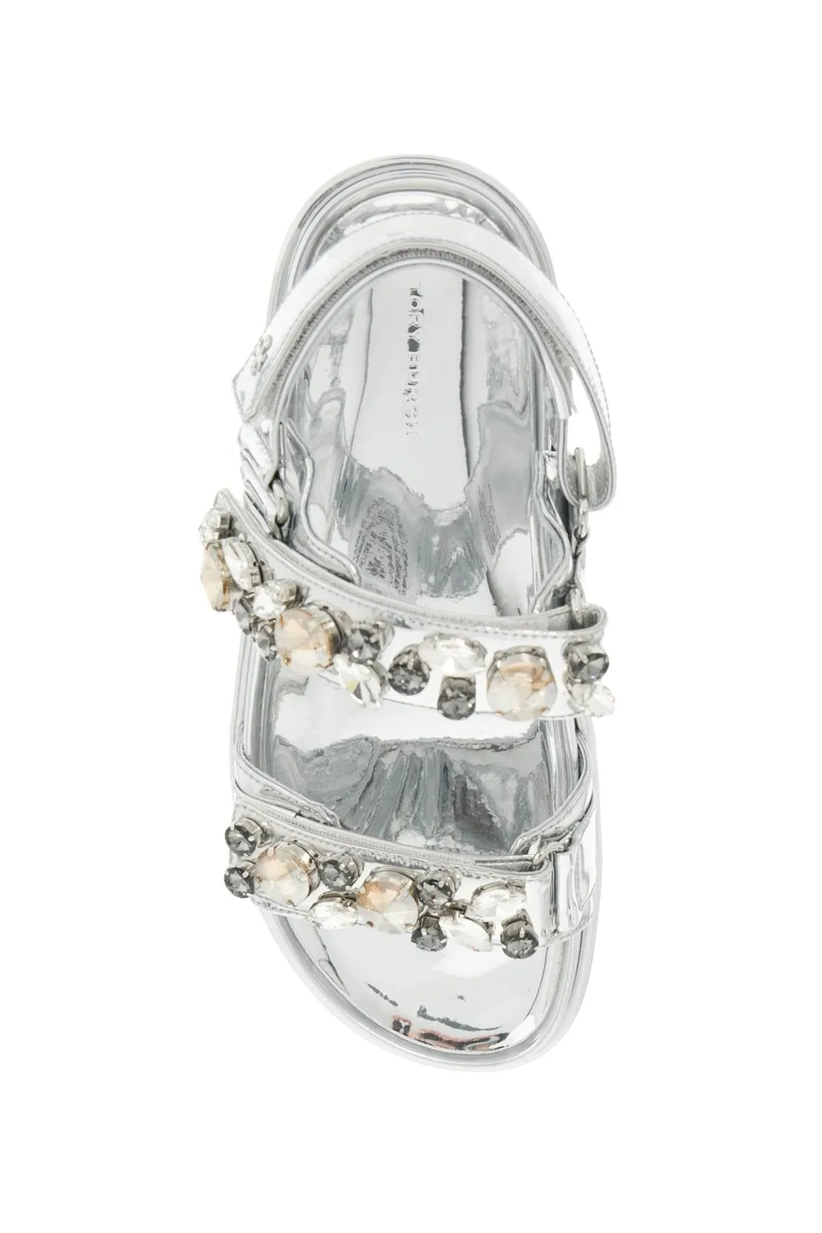 KIRA SPORTS SANDALS WITH CRYSTALS