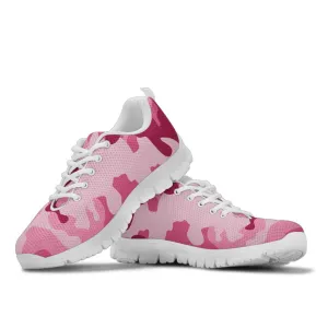 Knit Sneakers_Military Pink_Camo